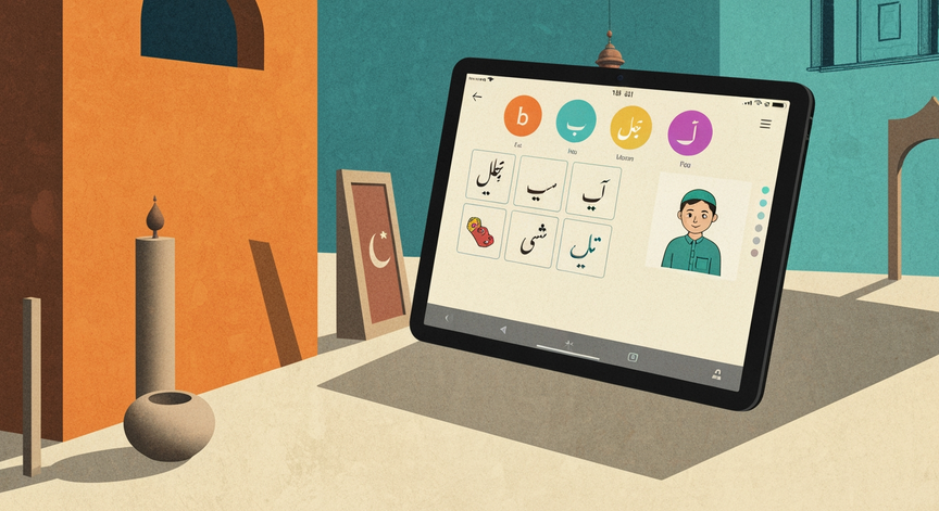 MU Urdu Series App Design