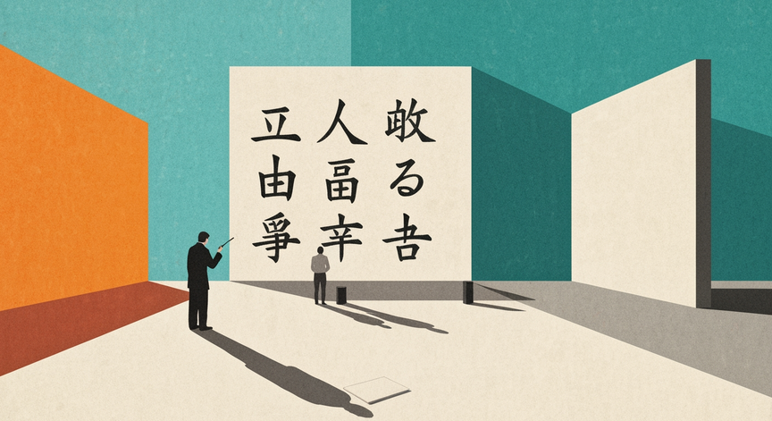 漢字の基本と学習パス