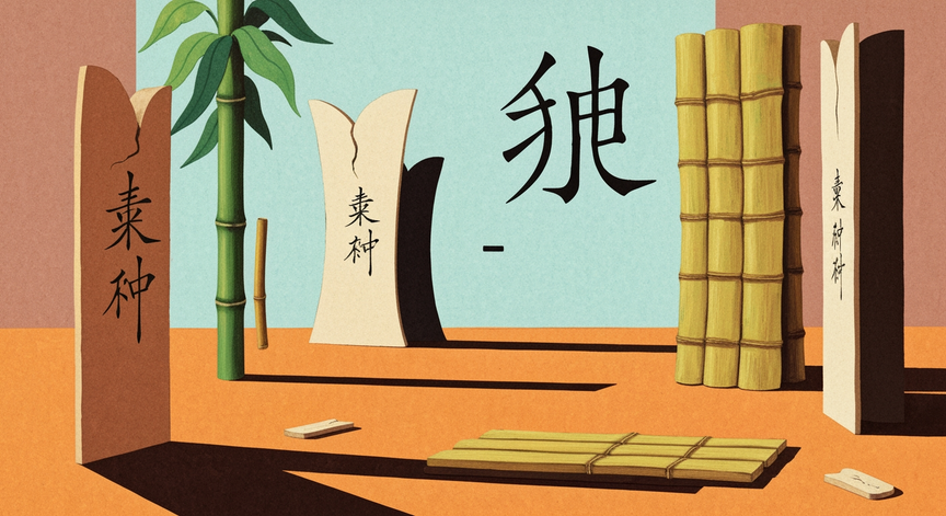 甲骨文的“典”与“册”：探寻古代文字载体