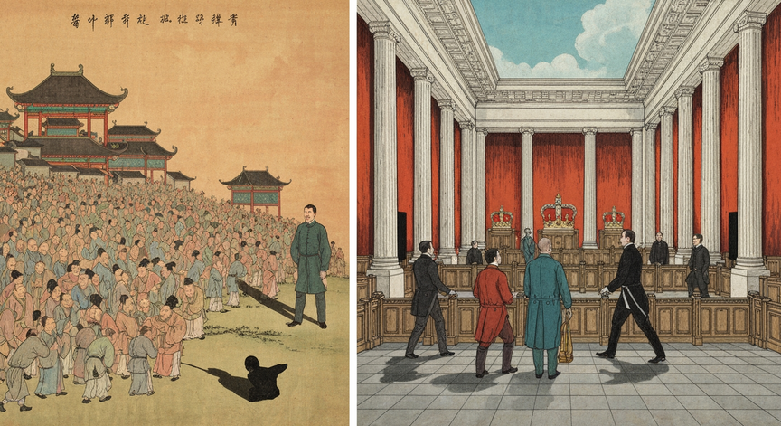 中英王朝更迭的农民革命比较分析