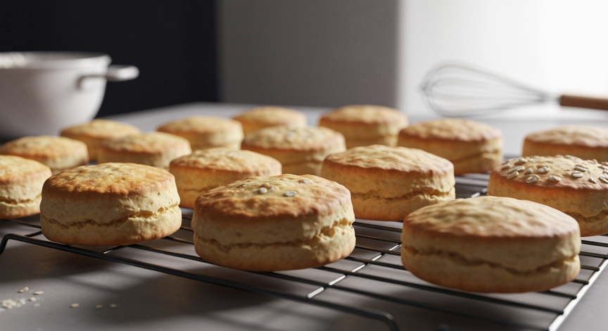 Baking Cholesterol-Free Biscuits