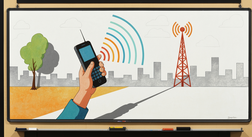 How Cell Phones Work: A 30-Minute Whiteboard Lesson