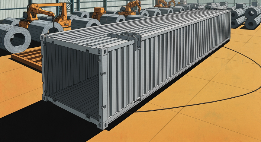Shipping Container Production Unveiled
