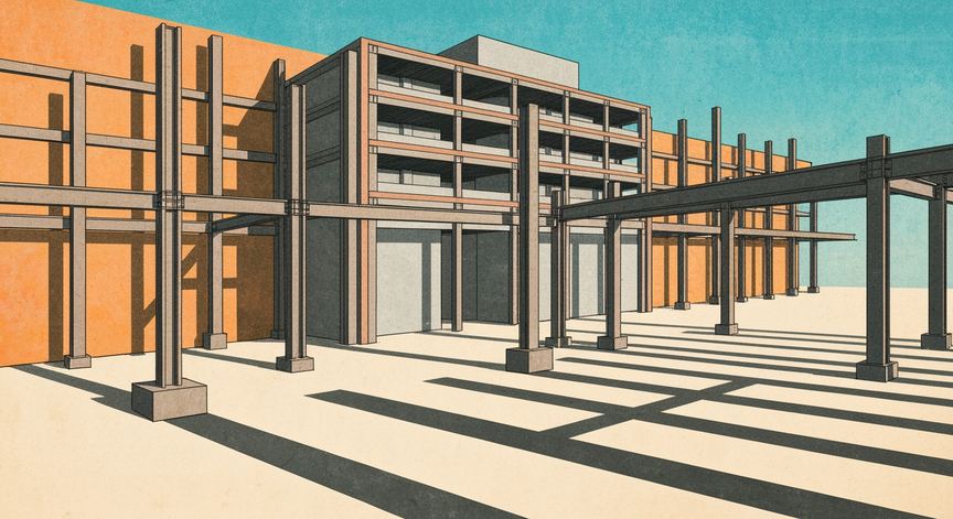 G+6 Commercial Building Structural Design Strategy