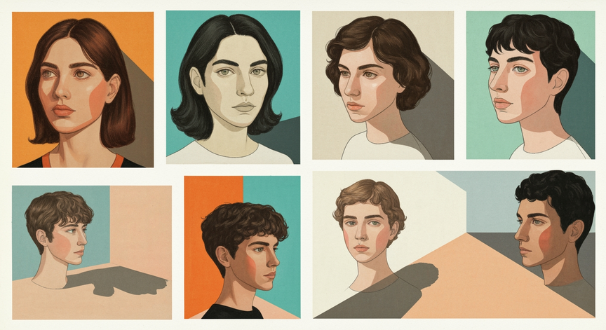 Test yourself on Hairstyles for Your Face Shape