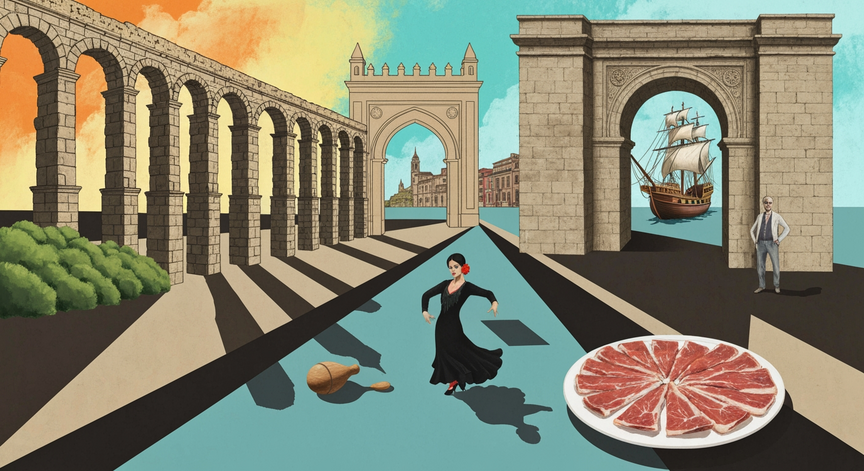 Spain's Historical Tapestry and Cultural Threads