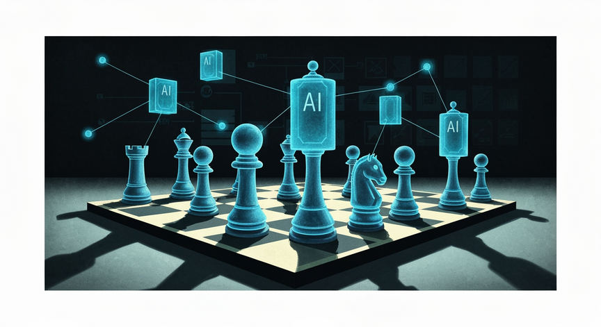 ERP Şirketlerinde AI Departman Yapılandırması ve Stratejik Oyun Teorisi