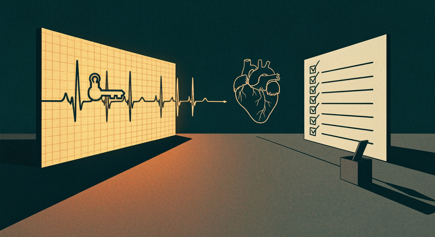 EKG-tolkning med minnesregler och proffsmetodik