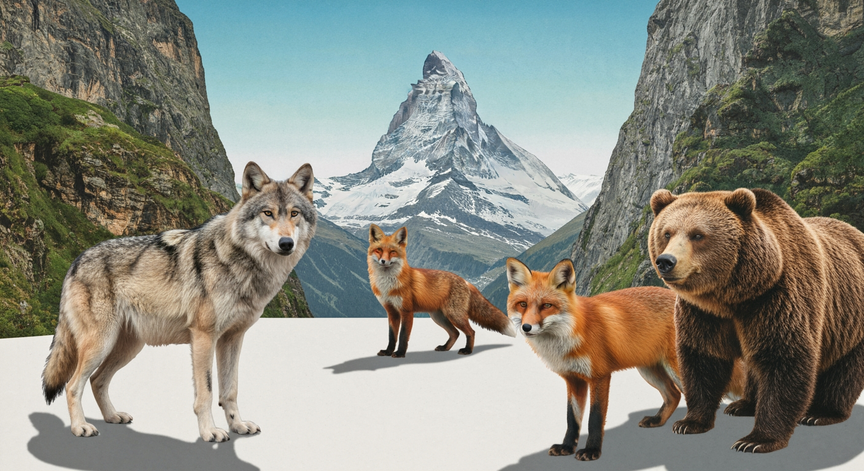 Raubtiere in der Schweiz