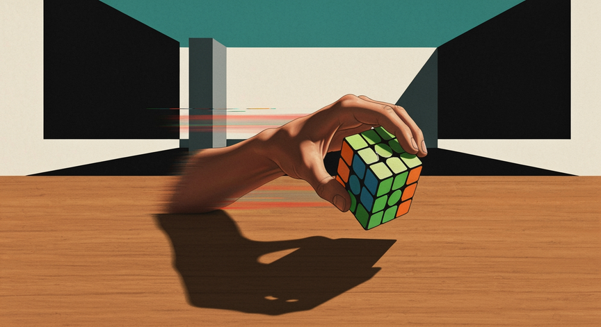 Mastering the Rubiks Cube Theft Illusion