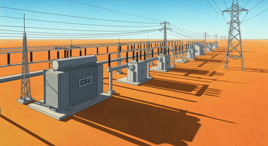 Utility Scale Solar Electrical Infrastructure and Commercial Risk