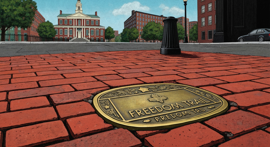 Mapping the Revolution Along the Freedom Trail