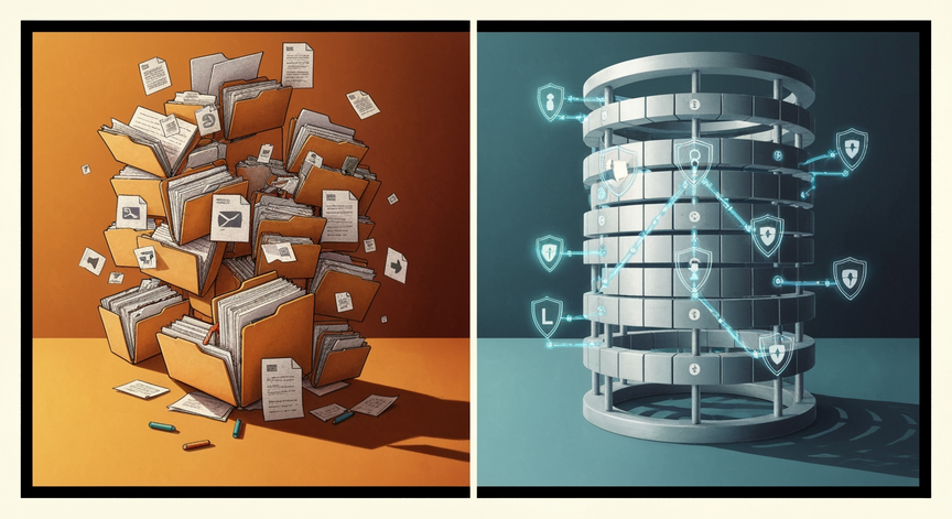 Data Management Evolution From Files to DBMS