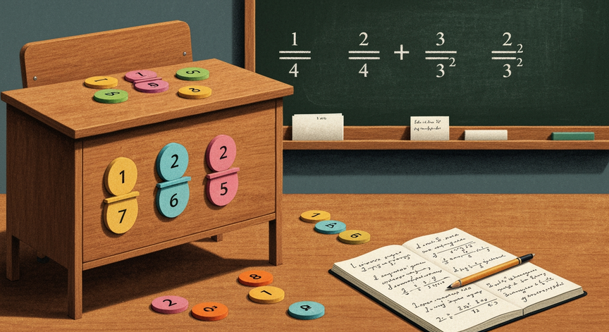 Enseigner les Fractions en Sixième