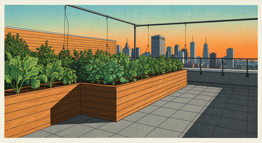 Professional Urban Farming and Garden Service Business