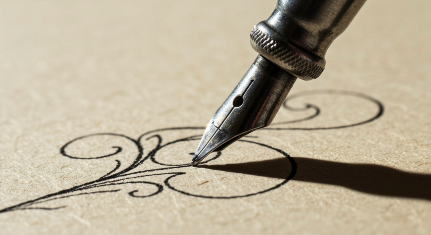 Advanced Calligraphy and Script Refinement