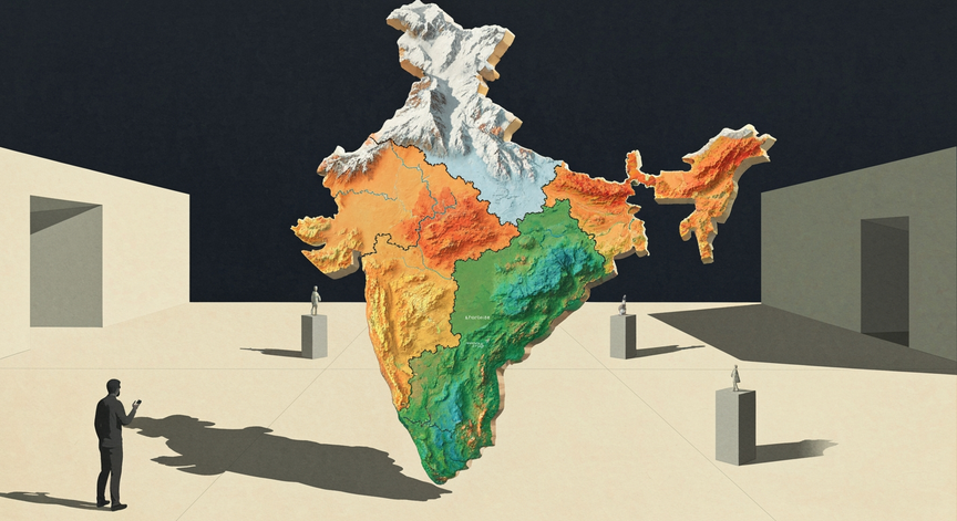 भारत का मानचित्र एक संपूर्ण परिचय
