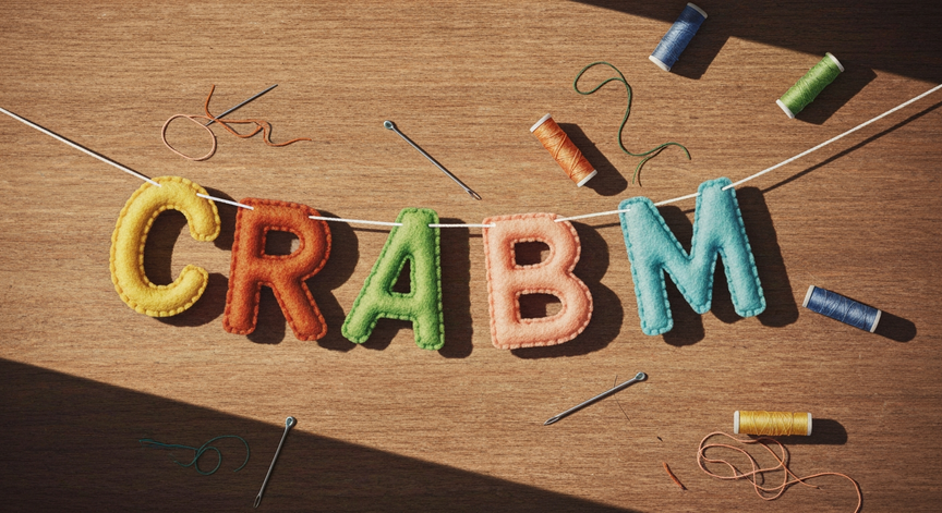 Crafting Felt Name Garlands
