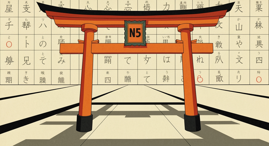 日本語能力試験N5合格への道