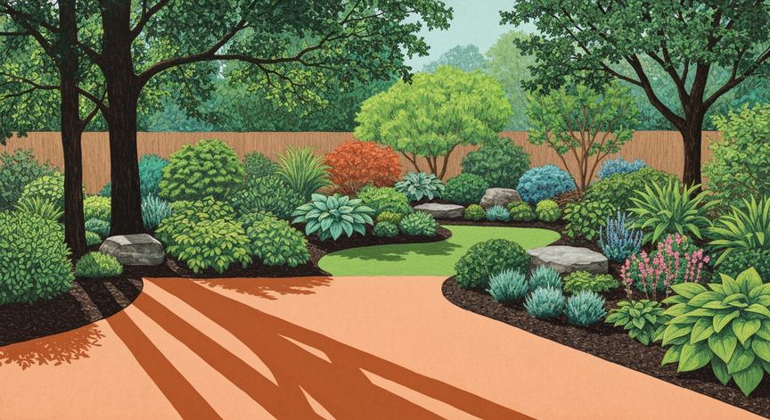 Northern Virginia Low-Maintenance Landscape Design