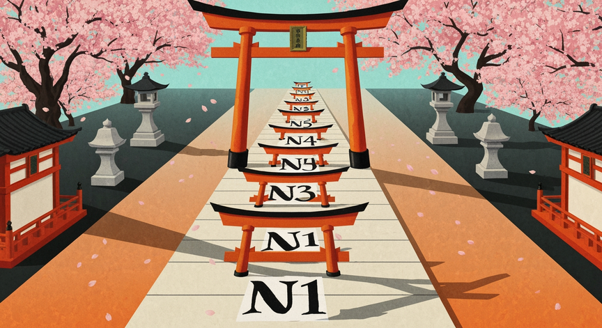 Mastering the JLPT from N5 to N1