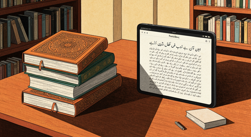اردو ڈیجیٹل لائبریری گائیڈ