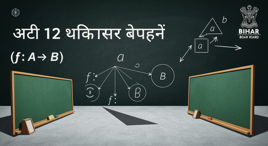 बिहार बोर्ड 12वीं गणित अध्याय 1 संबंध एवं फलन मास्टरक्लास
