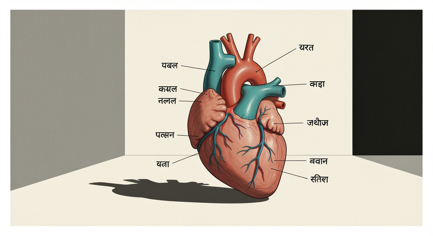 मानव हृदय की संरचना और कार्य
