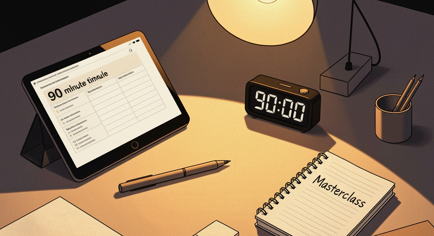 Masterclass de 90 Minutos Diseño y Entrega