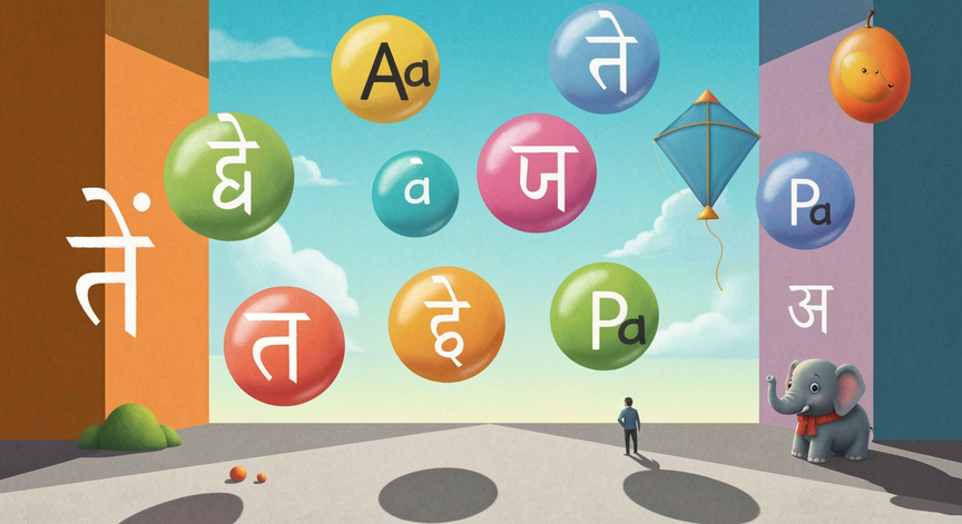 नमस्ते हिंदी: बच्चों के लिए स्वर और व्यंजन का सफर