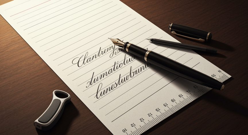Mastering Consistent Penmanship