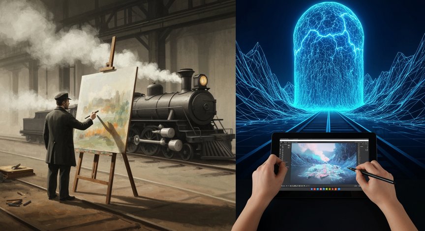 Artistic Revolutions From Steam to Silicon