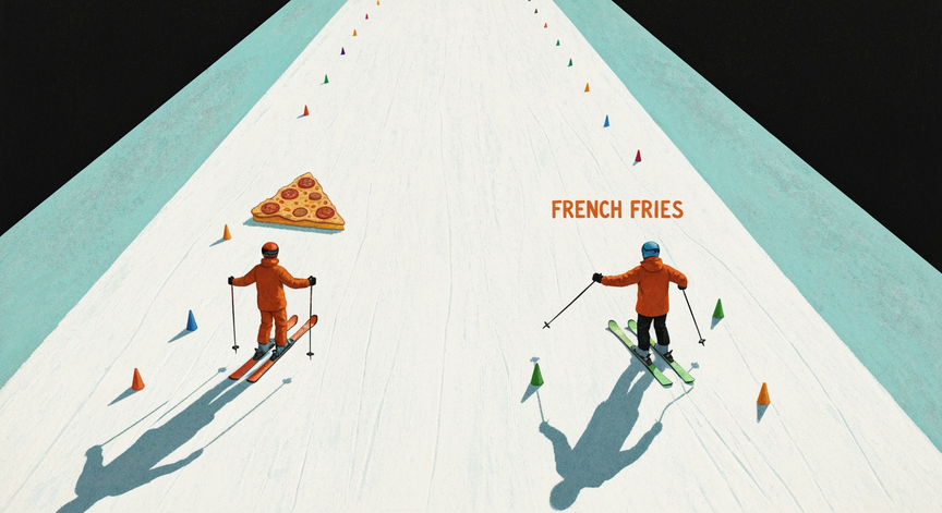 Ski Instructor Blueprint for Friends