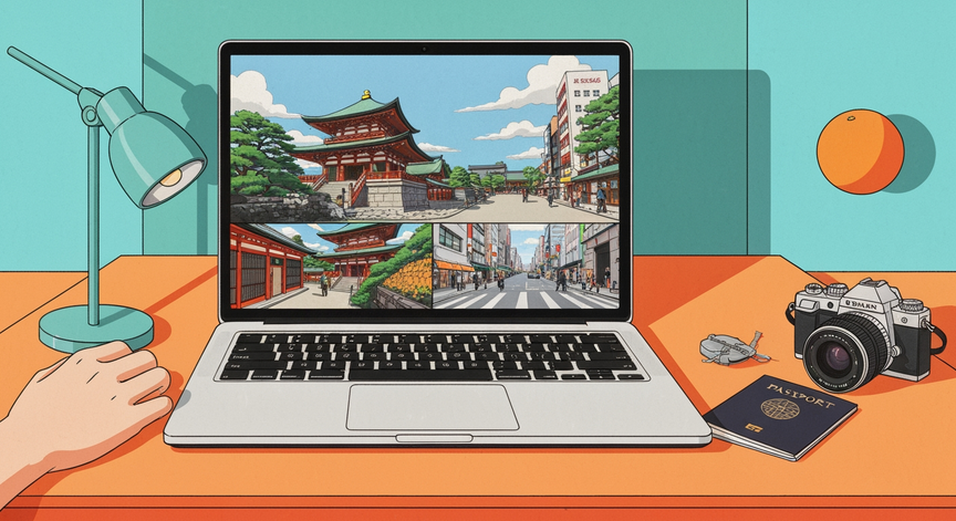 Vlog Editing Business for Japan Tourism