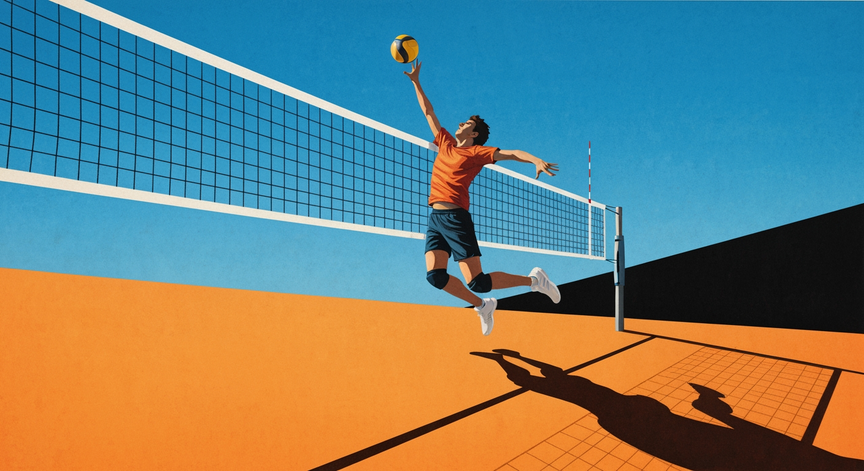Intermediate Volleyball Tactics and Technique
