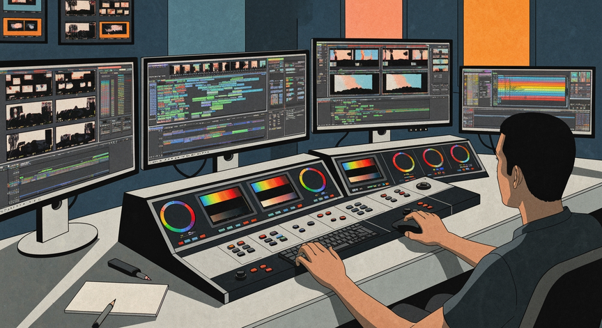 Professional Video Editing and Narrative Craft