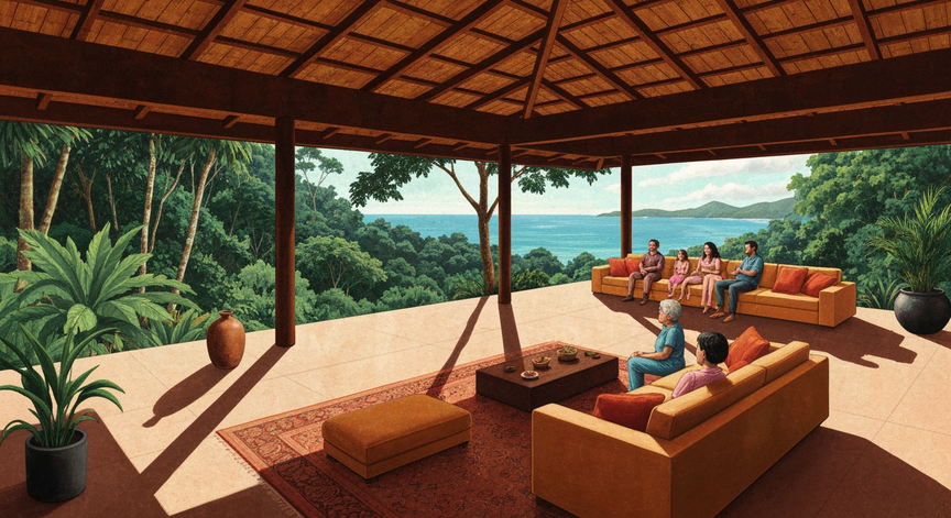 Costa Rican Villa Transformation for UHNW Families