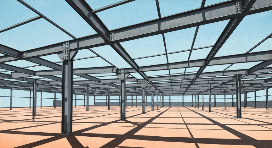 Steel Structure Design via Indian Standards