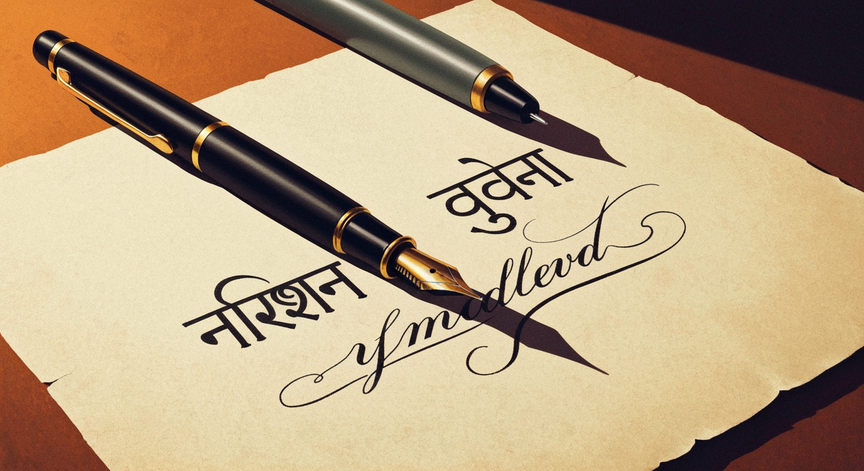 Mastering Marathi and English Penmanship