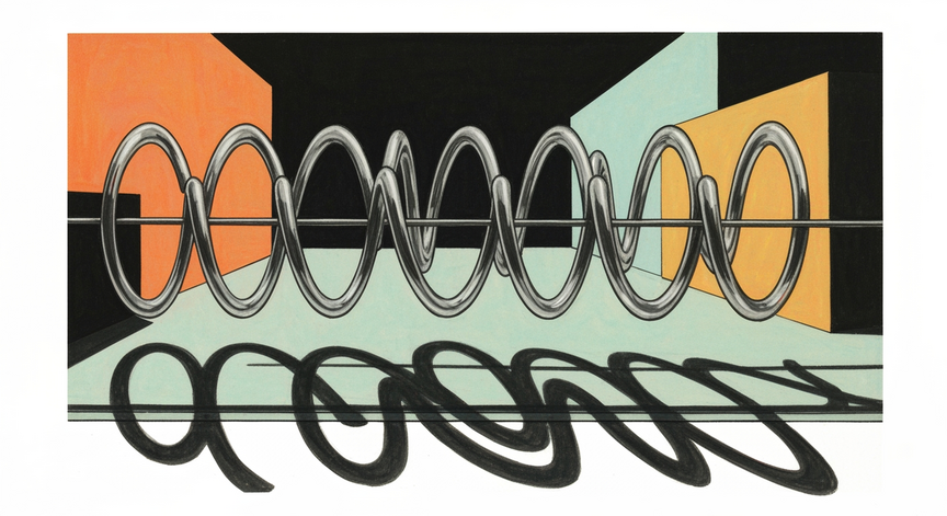 Dynamics of Waves in Stretched Springs
