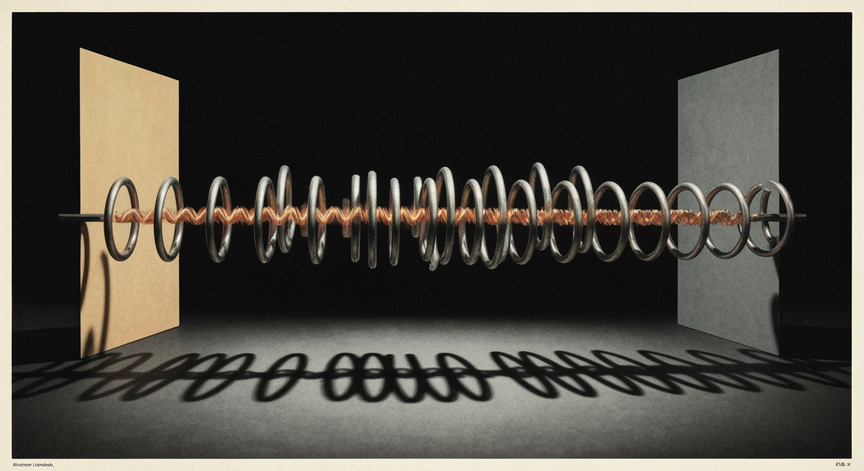 Dynamics of Waves in Stretched Springs