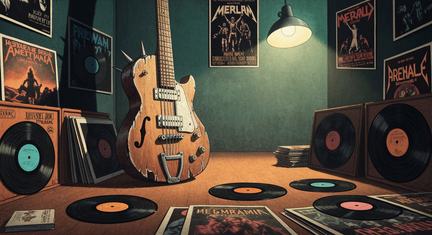 Evolution of the Riff and Heavy Metal Subgenres