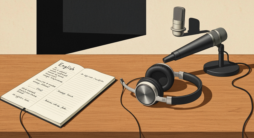 Mastering English Vocabulary Through Podcasts
