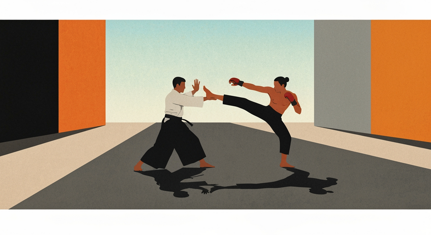 Mechanics and Strategy of Martial Arts