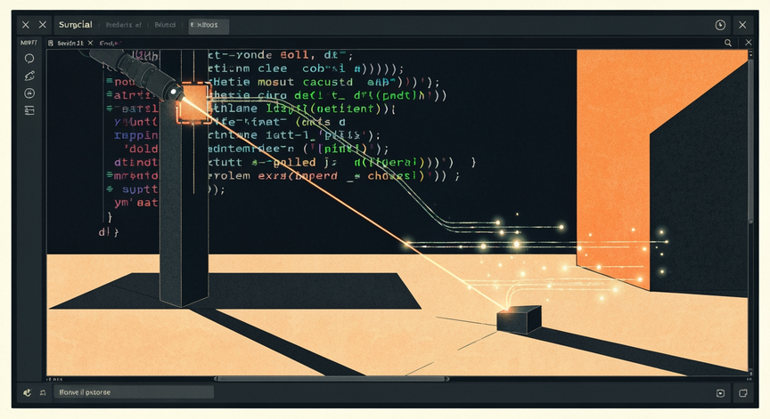 Precision AI Code Editing and Diffing