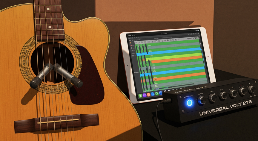 Stereo Acoustic Recording on iPad Pro