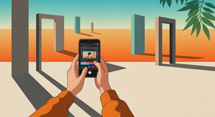 Mobile and Desktop Video Editing for Social Media