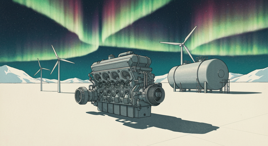 Optimisation de l'Hybridation Pneumatique Diesel en Arctique