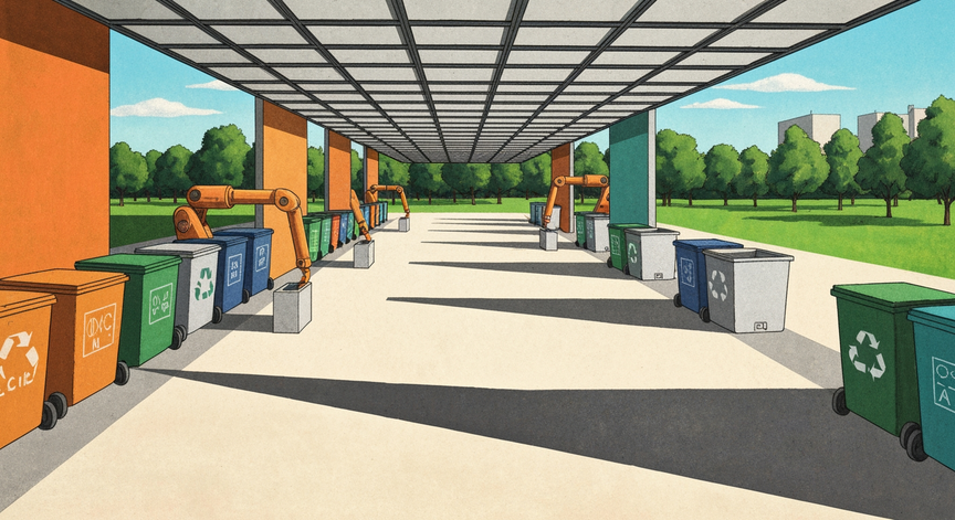 Advanced Waste Management and Systematic Cleanliness