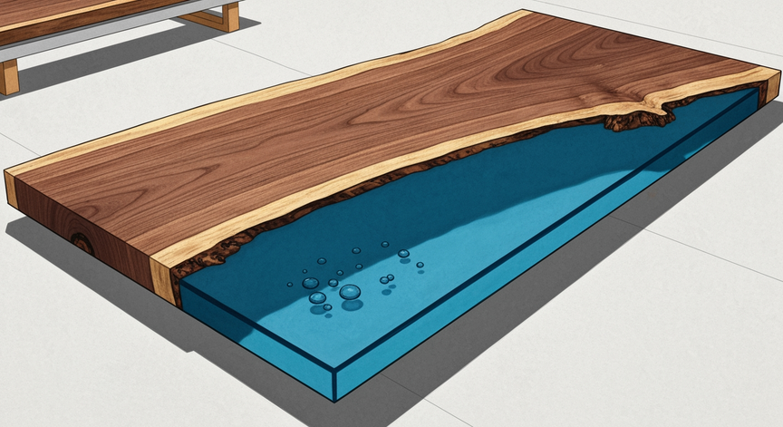 Mastering Epoxy Table Construction